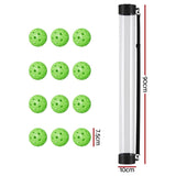 Everfit 12PC Pickleball Collector Set Multi-Ball Retriever Portable Storage Adjustable Strap PB-B-12PBC-GR