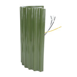 Modern Wall Sconce Light Fixture Minimalist Half Cylinder Desgin Green Wall Mounted Lamp for G9 V1294-YM0901-3119240067612
