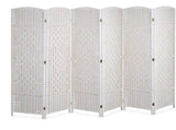 Folding Room Divider Screen 6 Panels for Home or Office V957-SDFOROSN3212S