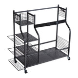 Golf Storage Garage Organizer, 2 Golf Bag Stand Holder and Other Sports Equipment Storage Rack, V952-GEFSNJHSS4G25AL4YV0