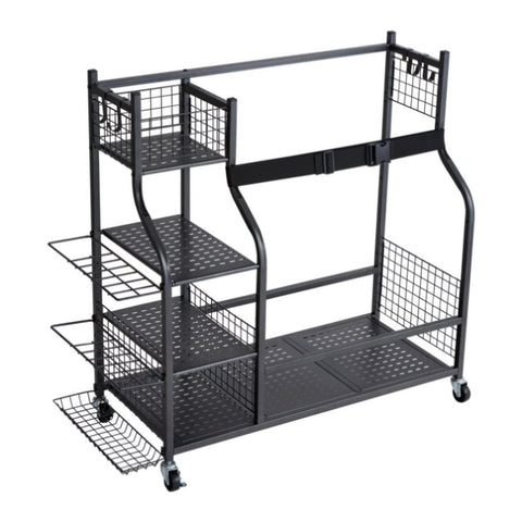 VEVOR Golf Storage Garage Organizer, 2 Golf Bag Stand Holder and Other Sports Equipment Storage V952-GEFSNJHSS4G25AL4YV0