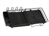 Dish Drying Rack Multifunction Rust Proof Expandable Plate Drainer with Utensil Holder for Kitchen V1294-YM0901-3118240097311