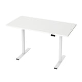 Artiss Standing Desk Motorised Dual Motor 140CM White HASD-268-WHDF-WHDB-140