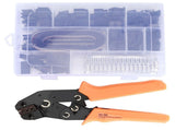 Crimping Tool Kit Ratcheting Wire Crimper Plier Terminals Set Electrician Hand Tools 0.11.0mm V1294-YM0901-3114200065011