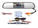 120 Degrees Camera Mirror Car Rear View Reverse Night Vision Parking System Kit V63-842631