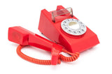 GPO Retro Trim Phone Push Button - Red V398-GPO-TRIM-RED