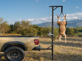 Truck Hitch Game Hoist, 600 lbs Load Capacity, Hunting Deer Hoist with 2-inch Receiver, 360-Degree V952-KCSSLSHL600LDZE1M001V0