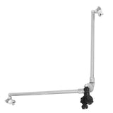 Metal Bike Trailer Coupler for Wagon and E-Bike with Retractable Design and Stable, Secure Ride V1369-AZ3-W-19350