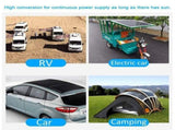 20A Solar Charge Controller, Solar Panel Charger Controller, Multi-Function Adjustable LCD Display V1370-AZ4-06359