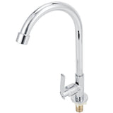 G1/2 Sink Faucet 360 Degree Rotating Stainless Steel Cold Water Tap Kitchen Bathroom Supply V1294-YM0718-3112200142911