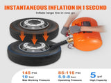 Tire Bead Seater, 5 Gal/19L Air Tire Bead Blaster with Pressure Gauge & Handle, 145 PSI Seating Tool V952-LTB5GAL145PSI1HJXV0