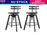 Levede 4x Bar Stool Industrial Adjustable BR1058-1X4