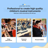 37-key mouth blown pipe, classroom musical instrument, blowing nozzle, base support, drainage V1102-783-358381-BLU-37