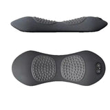 Dark Grey 3-in-1 Heated Back Stretcher with Vibration Massage & Traction Lift Memory Foam Lumbar V888-ELOSUNG36543