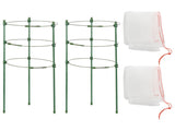 Garden Plastic Multifunctional Plant Covers Protectors Transparent Jar Prevent Birds Frost V1294-YM0523-220222DJ01