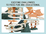 Dinosaur Electric Race Track Set - Double Loop Track, Learning & Educational Toy Kids Ages 3-7, V1192-AZ-W-10119