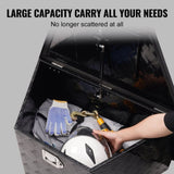 VEVOR Trailer Tongue Box, Aluminum Alloy Diamond Plate Tongue Box Tool Chest, Heavy Duty Trailer Box V952-T33X19X18INCH8Q94V0