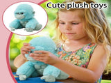 Plush Gorilla Doll Realistic Ape Stuffed Animal Toy 11.8 Inches Soft Cuddly Hugging Companion for V1192-AZ-W-24139