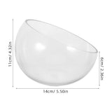Clear Glass Vase for Home Decor, Transparent Flower Vase Set, Elegant Centerpiece for Living Room V1370-AZ4-11548