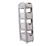 Thickened Enlarged Basket Shelf Cart Multi Layers Storage Rack Removable Floor Standing Multi Layer V1294-YM0901-3117230267313