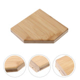Triangular Corner Wall Shelf for Home and Office, Design, 14 x 14 x 4 cm, Space-Saving Storage V1369-AZ3-W-18012