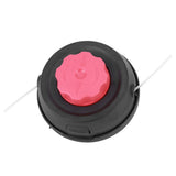3Pcs/Box Universal Lawn Mower Trimmer Head with Trimmer Line Replacement Garden AccessoryH16 Black V1294-YM0901-3111200151312