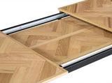 Levede Dining Table Extendable Rectangle Kitchen CH1114-150