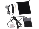 Lash Light with Foot Pedal 3.5W Fast Curing 395 to 400nm Safe Aluminum Alloy for Eyelash Extension V1294-YM0901-3119250023311