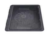 Laptop Fan Cooling Pad with Big Fans, Portable Laptop Cooling Fan with 2 in 1 USB Port, Blue LED V1370-AZ4-08076