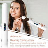 Wireless Hair Curler - USB Rechargeable, Fast Heating, Large Capacity Battery, Portable Mini Curling V1192-AZ-W-23096