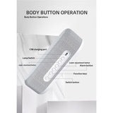 Bluetooth Wireless Speaker, Fast Charging, LED Display, USB Charger, Dimmable Night Light, Alarm V1192-AZ-W-2755