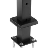 Cable Railing Post, 106.7x5x5cm Level Deck Stair Posts, 1-Pack Stainless Steel Cable Handrail Post, V952-1JZLGZXHS106AWJO6001V0