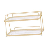 2 Tier Bathroom Countertop Counter Standing Rack Cosmetic Holder Storage Shelf Cosmetic V1294-YM0706-3117230205211