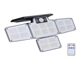 LED Solar Lights Outdoor 4 Adjustable Heads Motion Sensor Light 450LM 3 Modes Wide Angle Wall Light V1294-YM0523-3119210270711