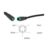 S866 Electric Bicycle LCD Display E-Bike Electric Scooter Display Meter Control Panel with V1189-LC-QP-00288