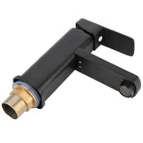 Basin Faucet Single Hole Sink Cold Hot Mixer Water Tap Waterfall Modern Faucets V1294-YM0901-JY17353