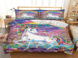 Arcobaleno Unicorn Garden Dream Quilt / Doona / Duvet Cover set V745-AQ041981Q3