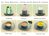 Pink Multifunctional Cooling and Heating Cup with Mug - 10W Rapid Temperature Adjustment V888-ELOSUNG15146