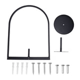 Wall Plant Holder Sturdy Iron Decorative Picture Frame Wall Flower Pot Stand for Indoor Outdoor V1294-YM0901-3111250201011