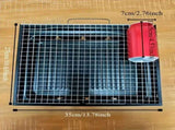 Portable Folding Grill 4-Step Assembly, Light & Portable, Sturdy Design, Enjoy Outdoor Grilling V1232-BXSSKL002