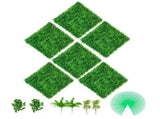 Artificial Boxwood Panels, 6 PCS50.8x50.8cmBoxwood Hedge Panels, PE Artificial Grass Backdrop V952-MLC20206PC400O5TNV0