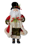 Christabelle Top Hat Santa Claus Christmas Decoration 46cm 112_GPL440