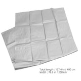 Outdoor Sun Shade Sail Canopy Cover 2m x 4m UV Shade Cloth for Garden Patio and Firewood Shelter V1369-AZ3-W-20718