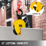 1T Vertical Plate Lifting Clamp Grab Clamp Dog Steel Lift Grip Sling V952-DG1TSD00000000001V0
