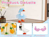 Desk Goose Key Holder, Lovely Goose Ornament, Fine Resin Craft Production, Playful Household Decor V1369-AZ3-W-12271