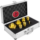Diamond Bits 7PCS Diamond Hole Saw 20/27/35/55/68mmTile Hole Saw Kit Vacuum Brazed Diamond V952-JTQHJGSKZTJ72R3T0V0