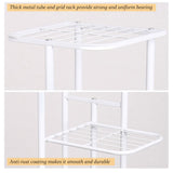 4-Tier Display Shelf Flower Pots Rack Plant Stand Potting Ladder Planter Stand Heavy Duty Storage V1294-YM0901-H38344G