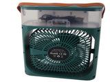 Personal Evaporative Air Cooler with 600ml Water Tank USB 7 Color Light 3 Speeds Air Cooler V1294-YM0901-3113230246511