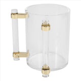 Hand Washing Cup Acrylic Wash with Two Handles for Jewish Prayer Cylinder V1192-AZ-W-23030
