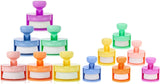 12 Pack Flat top Craft Ink Blending Brushes,Blending Brush for Paper Crafter Card Making,with V1258-DP02-C-2937